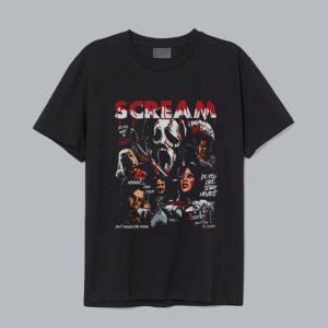 Scream Vintage Halloween T-Shirt SN