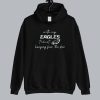 Taylor Swift With My Eagles Hoodie SN