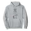 Inhale Exhale Pug Pullover Hoodie SN