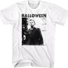 Michael Myers Watching Halloween T Shirt SN