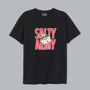 Salty Cracker Merch Big Salty Army T Shirt SN