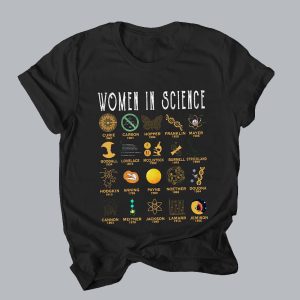 Women In Science Awesome Science Lovers T-shirt SN