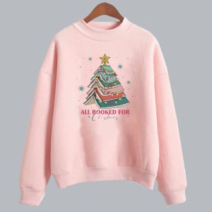 All Booked For Christmas Sweatshirt SN