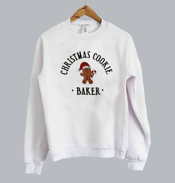 Christmas Cookie Baker Gingerbread Sweatshirt SN