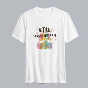 Daisy Stay Wonderfull Retro Vintage T-shirt SN