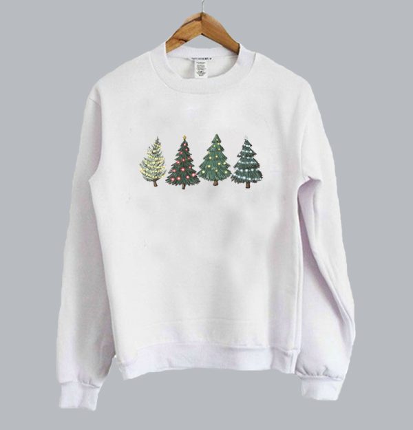 Green Tree Christmas Sweatshirt SN