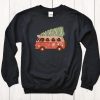 Groovy Christmas Vacation Tree Sweatshirt SN