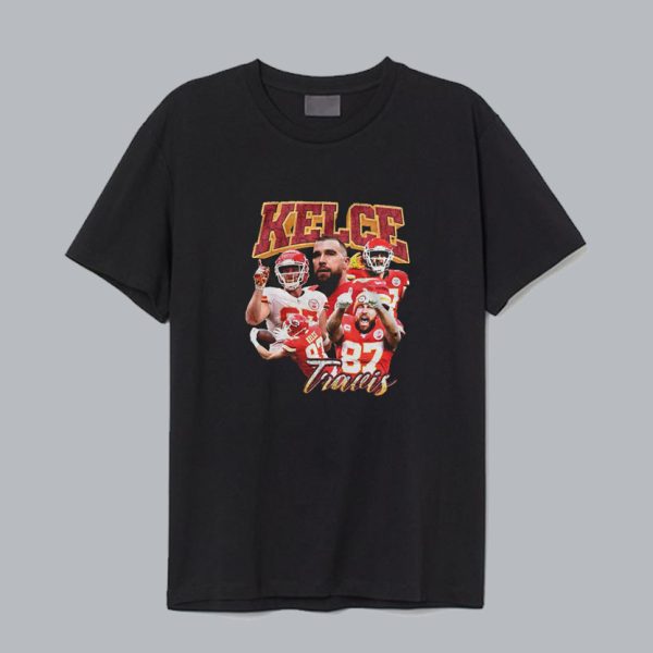 Travis Kelce Collage T Shirt SC