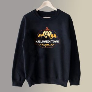 Vintage Pumpkin Halloween Town Sweatshirt SC