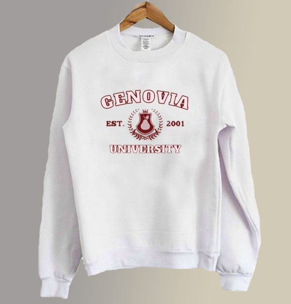 GENOVIA UNIVERSITY SWEATSHIRT