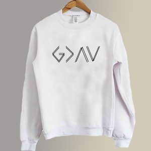 God is Greater Than the Highs and Lows Sweatshirt SC