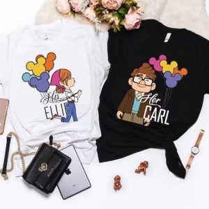 His Carl Her Ellie Shirts Couple T Shirt