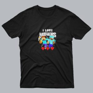 I Love Miners T Shirt SC