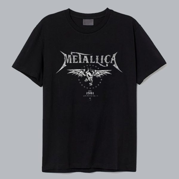 Metallica Biker T Shirt