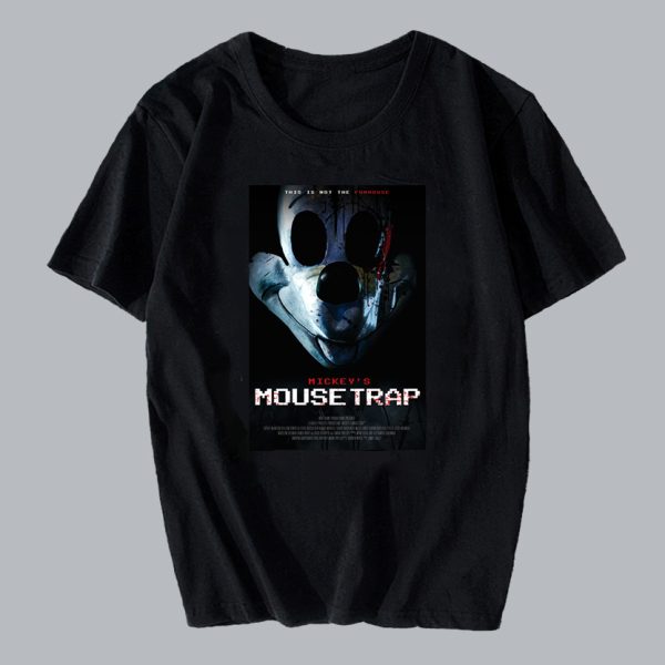 Mouse Trap Mickey Mouse Horor T Shirt