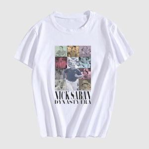 Nick Saban Dynasty The Eras Tour T Shirt SC