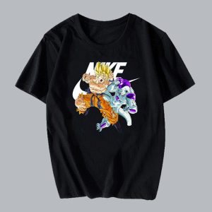 Son Goku Vs Frieza Dragon Ball Z Fighting T-shirt