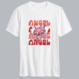 Stitch And Angel T shirt