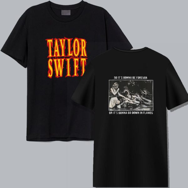 Taylor Swift Earth Crisis T-Shirt (2side) SC