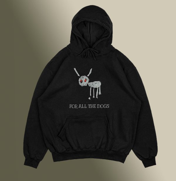 Vintage Drake For All The Dogs Hoodie