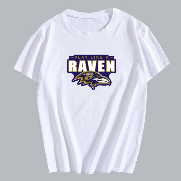 play like a raven tshirt