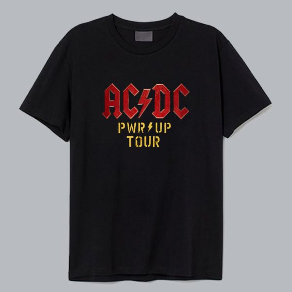 ACDC Power Up Tour T Shirt