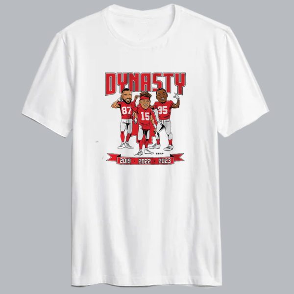 CHIEFS 2023 World Champs Dynasty T Shirt