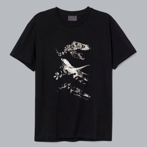 Fossil Floral Dinosaur T Shirt