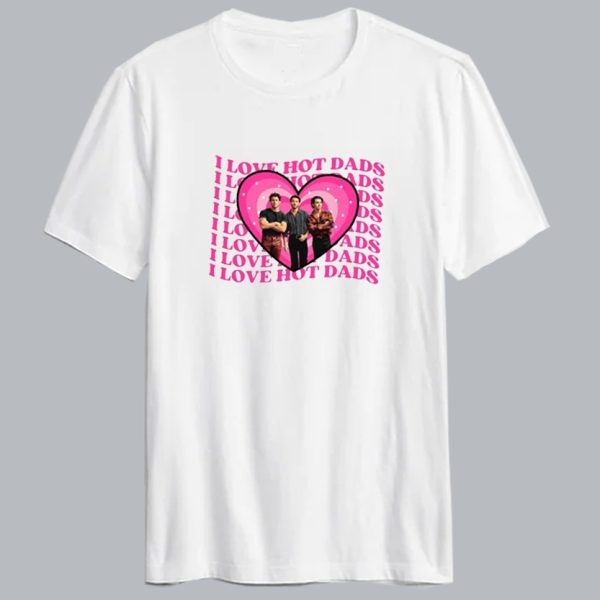 Jonas Brothers I Love Hot Dads T Shirt