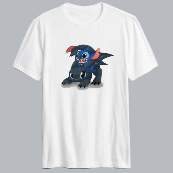 StitchToothless Crossover T Shirt