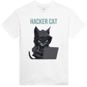 Hacker Cat T-shirt