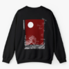 Moon Minimalistic Japanese Sweatshirt