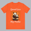 Spread Love Hug Pandas T shirt