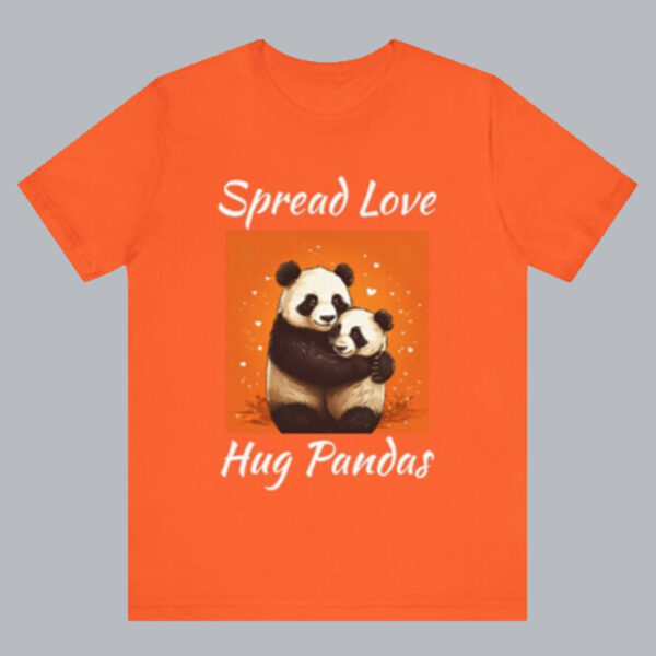 Spread Love Hug Pandas T shirt