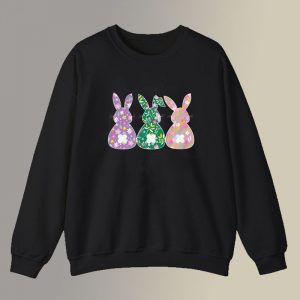 Whimsical Bunnies Crewneck Sweatshirt