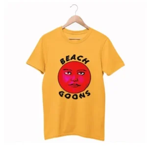 Beach Goons Hoodratscumbags Gold T Shirt