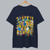 The Simpsons Springfield Group Montage Bart Homer T-Shirt