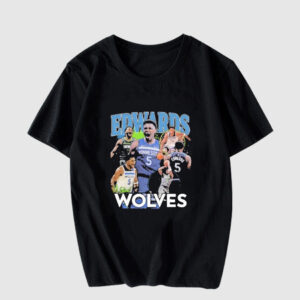 Minnesota timberwolves anthony edwards wolves T-shirt