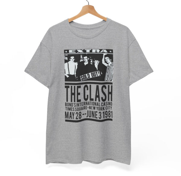 The Clash 1981 Poster T Shirt