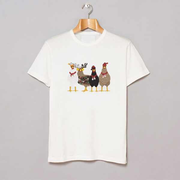 Christmas Chicken T Shirt